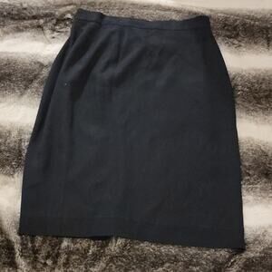 Tamotsu Black Pencil Skirt 8